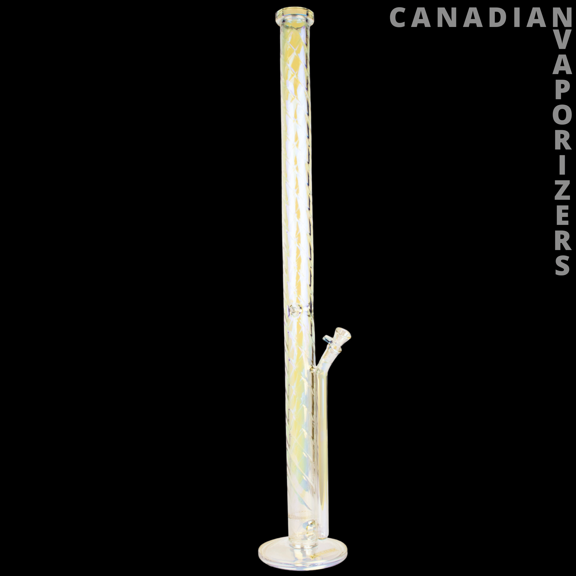 Red Eye Tek 36" Metallic Terminator Finish Goliath Twist Straight Tube - Canadian Vaporizers