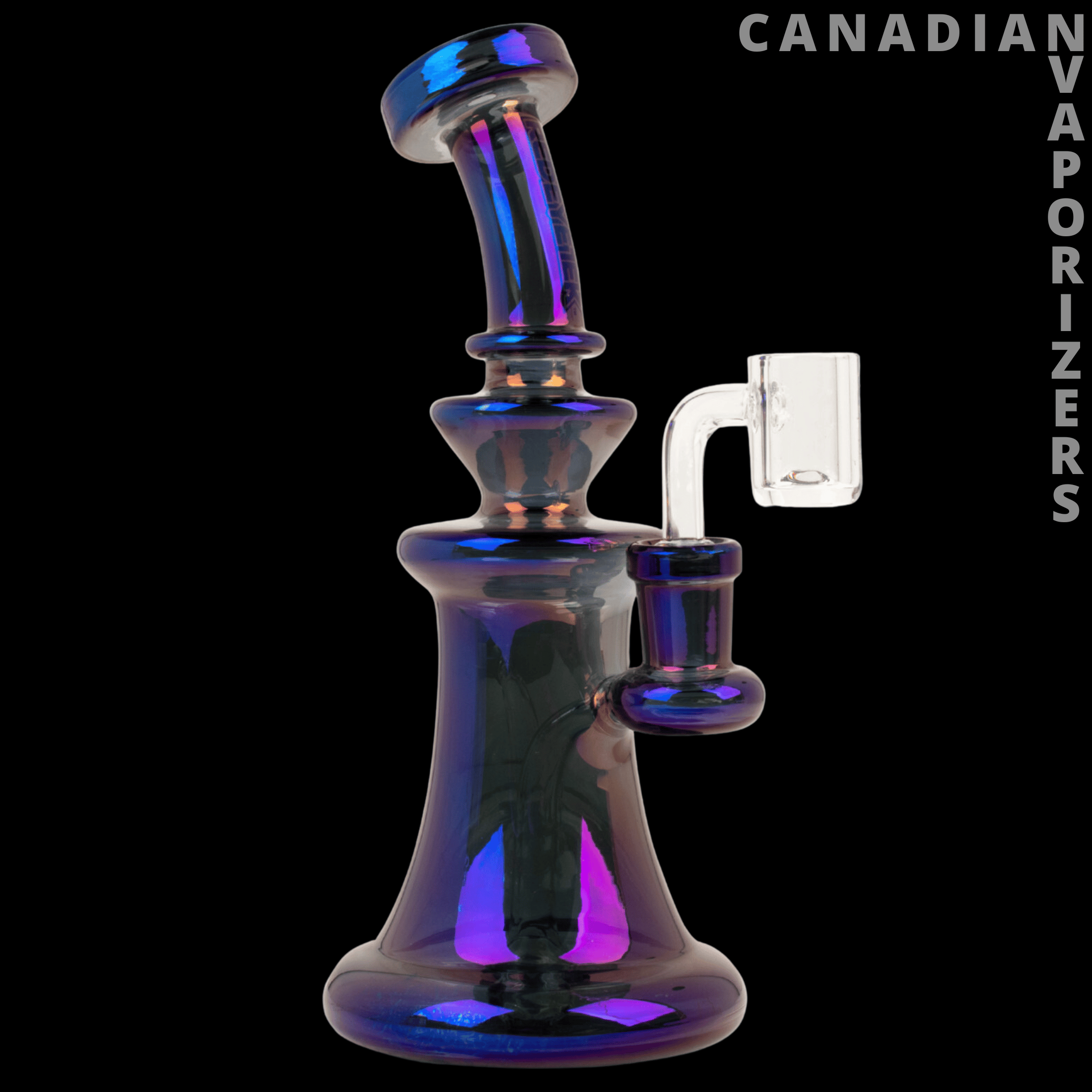 Red Eye Tek | 8" Metallic Terminator Finish Spectrum Concentrate Rig - Canadian Vaporizers