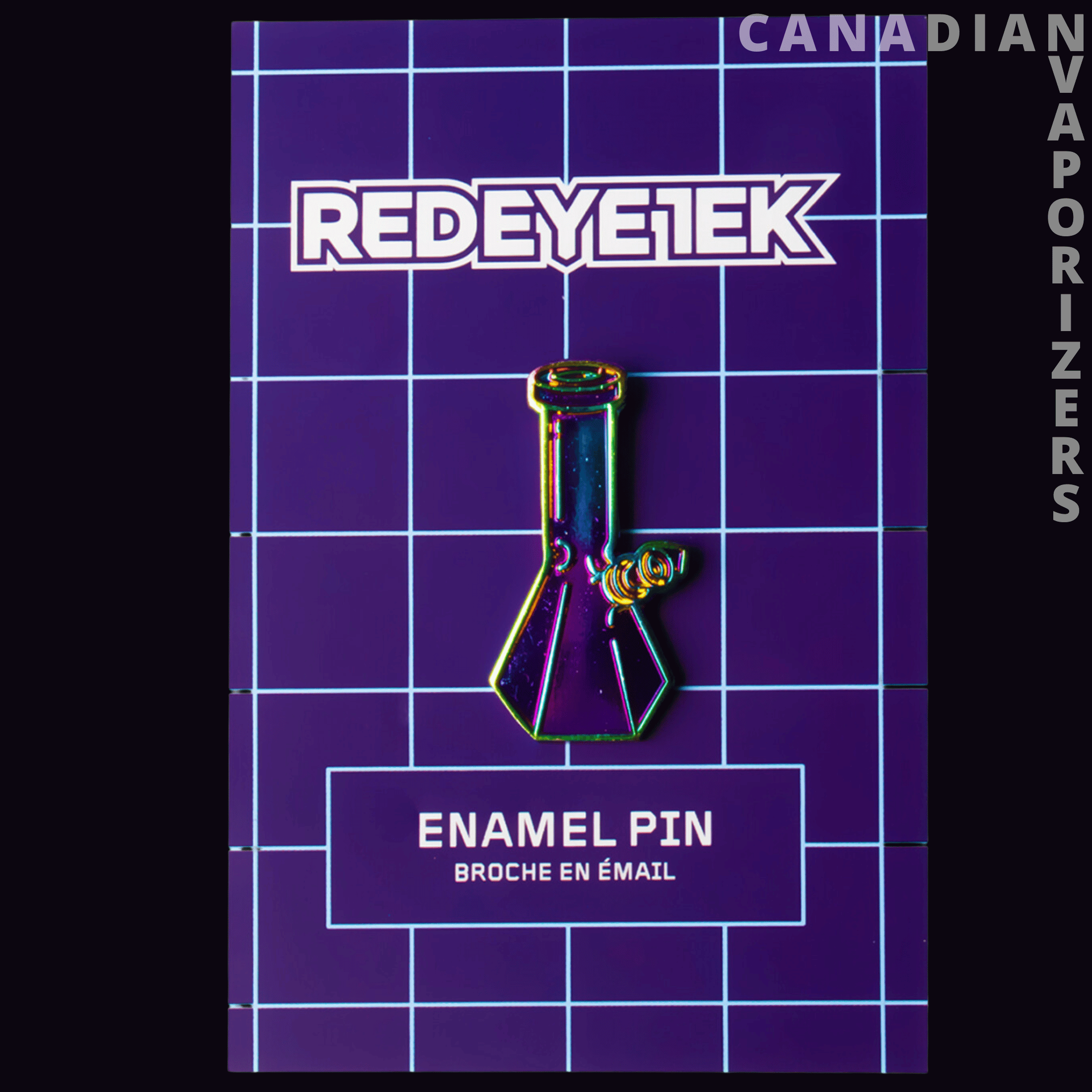 Red Eye Tek Bong Pin - Canadian Vaporizers
