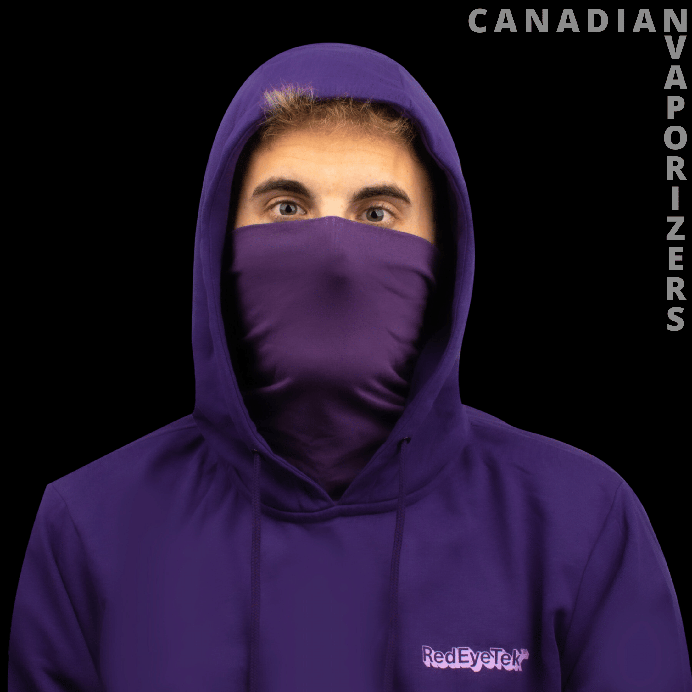 Red Eye Tek Premium High Neck Hoodie - Canadian Vaporizers