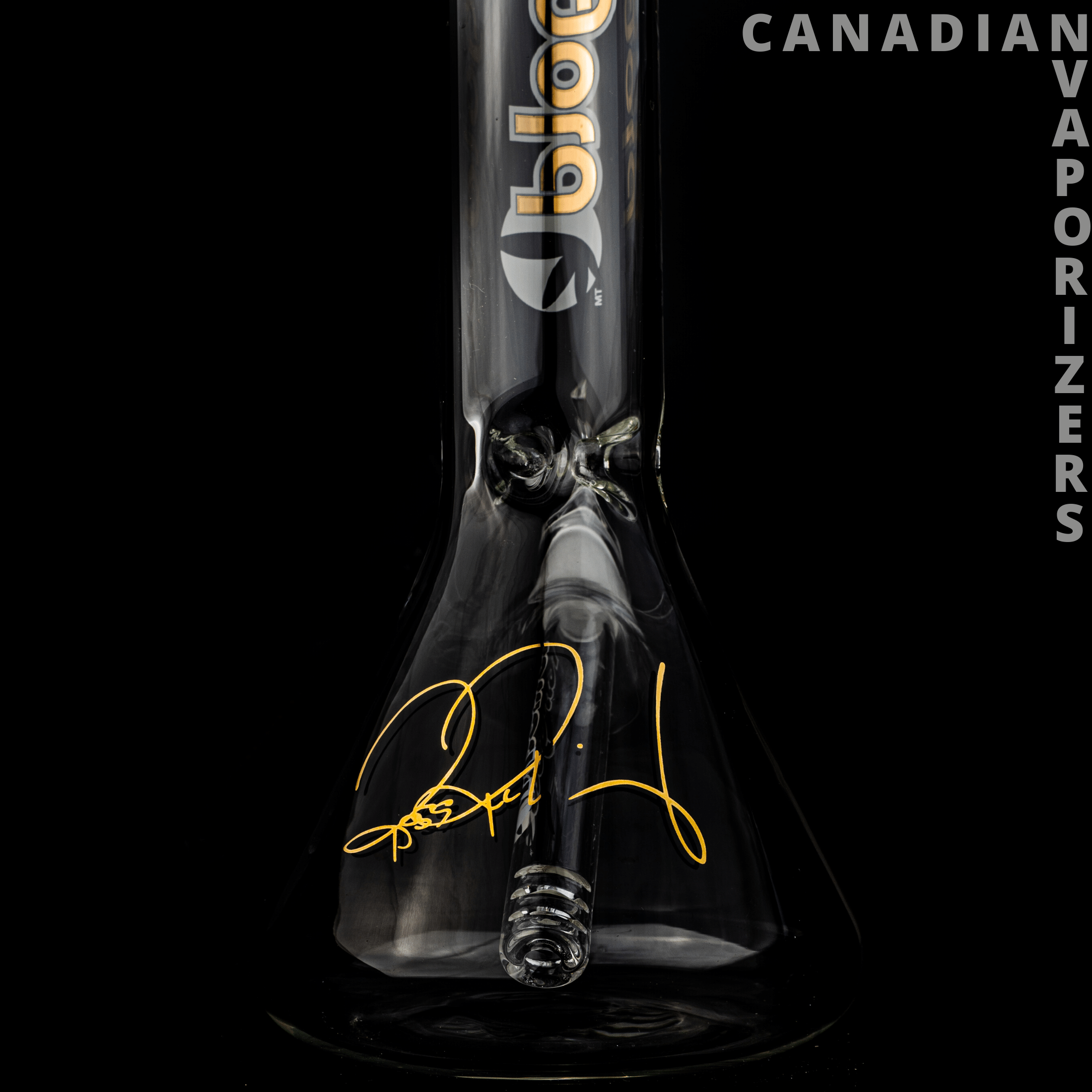 Ross Gold Straight Tube Beaker - Canadian Vaporizers