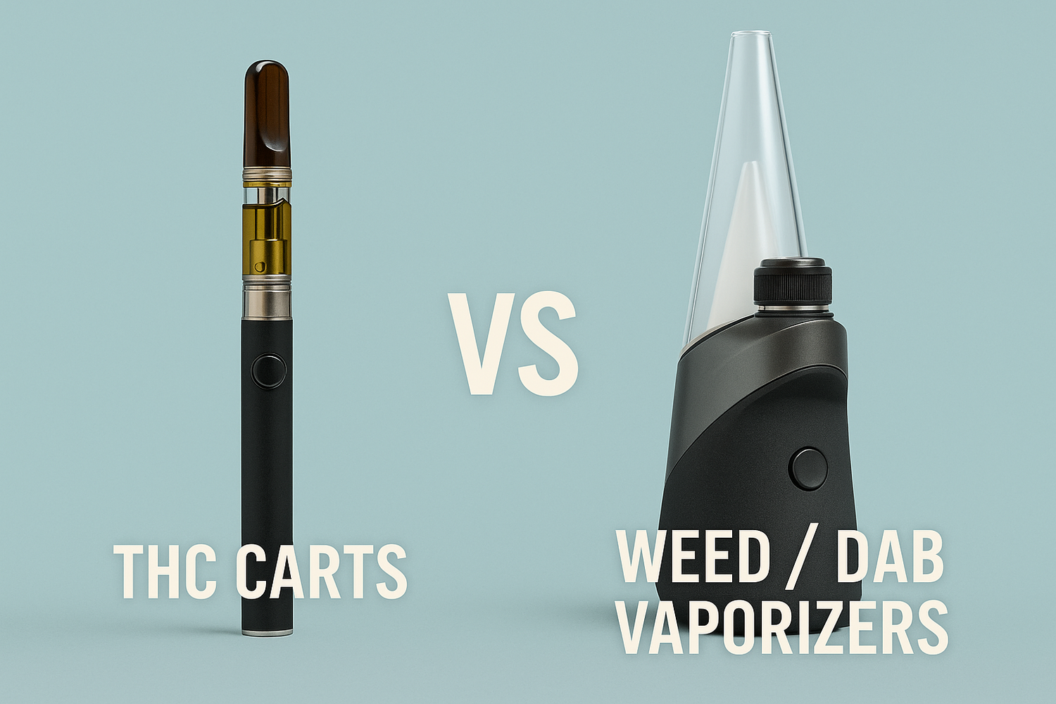 THC Carts vs. Weed Vaporizers