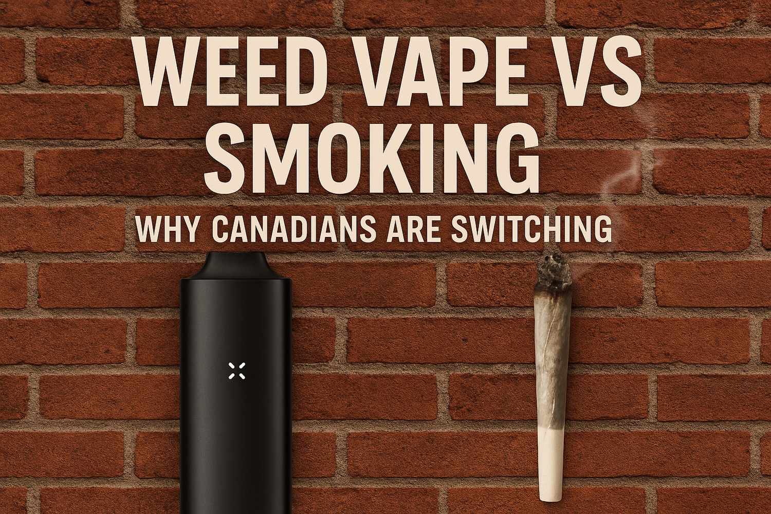 Weed Vape vs Smoking Joint | Why Canadians Are Switching