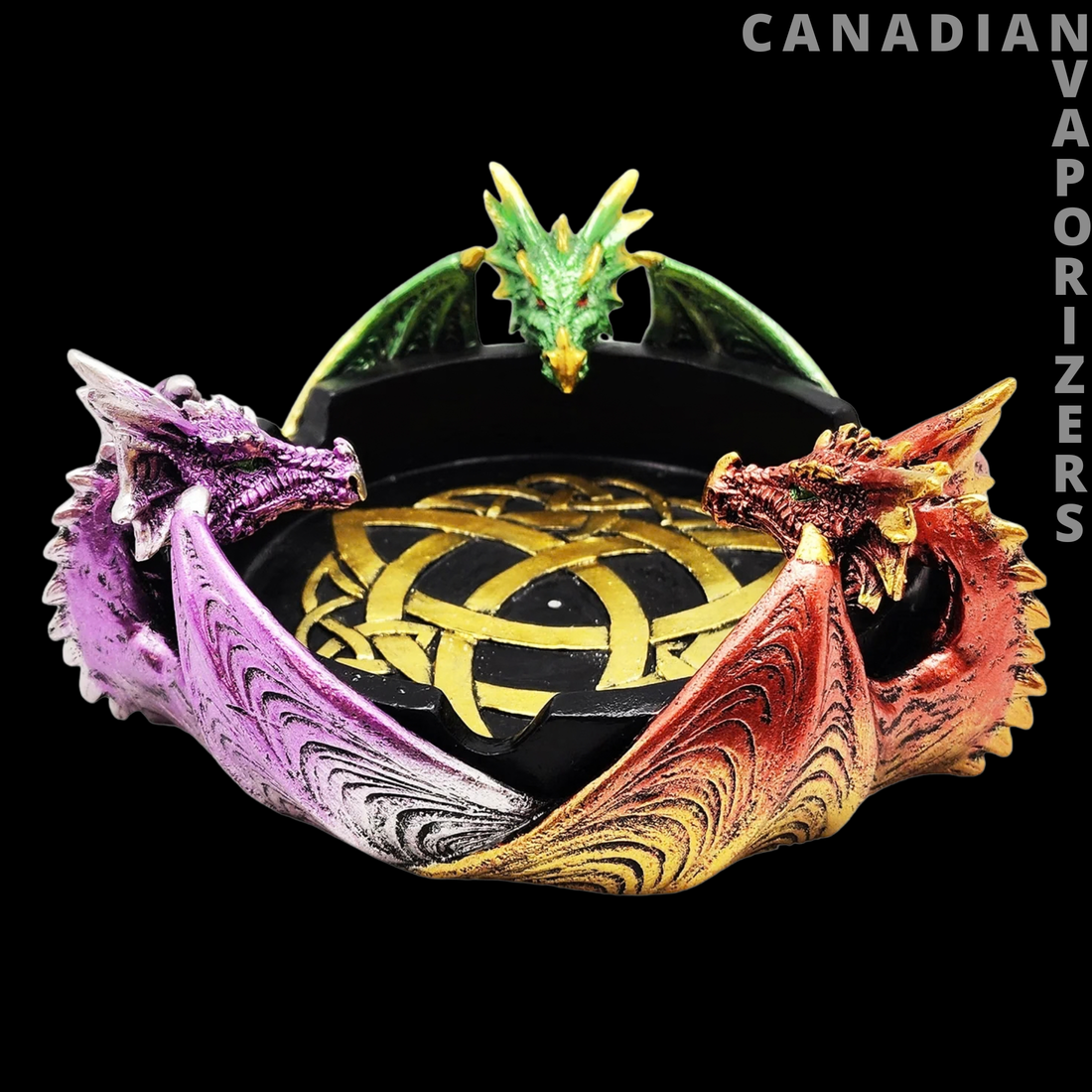 3 Dragons Ashtray &amp; Incense Burner