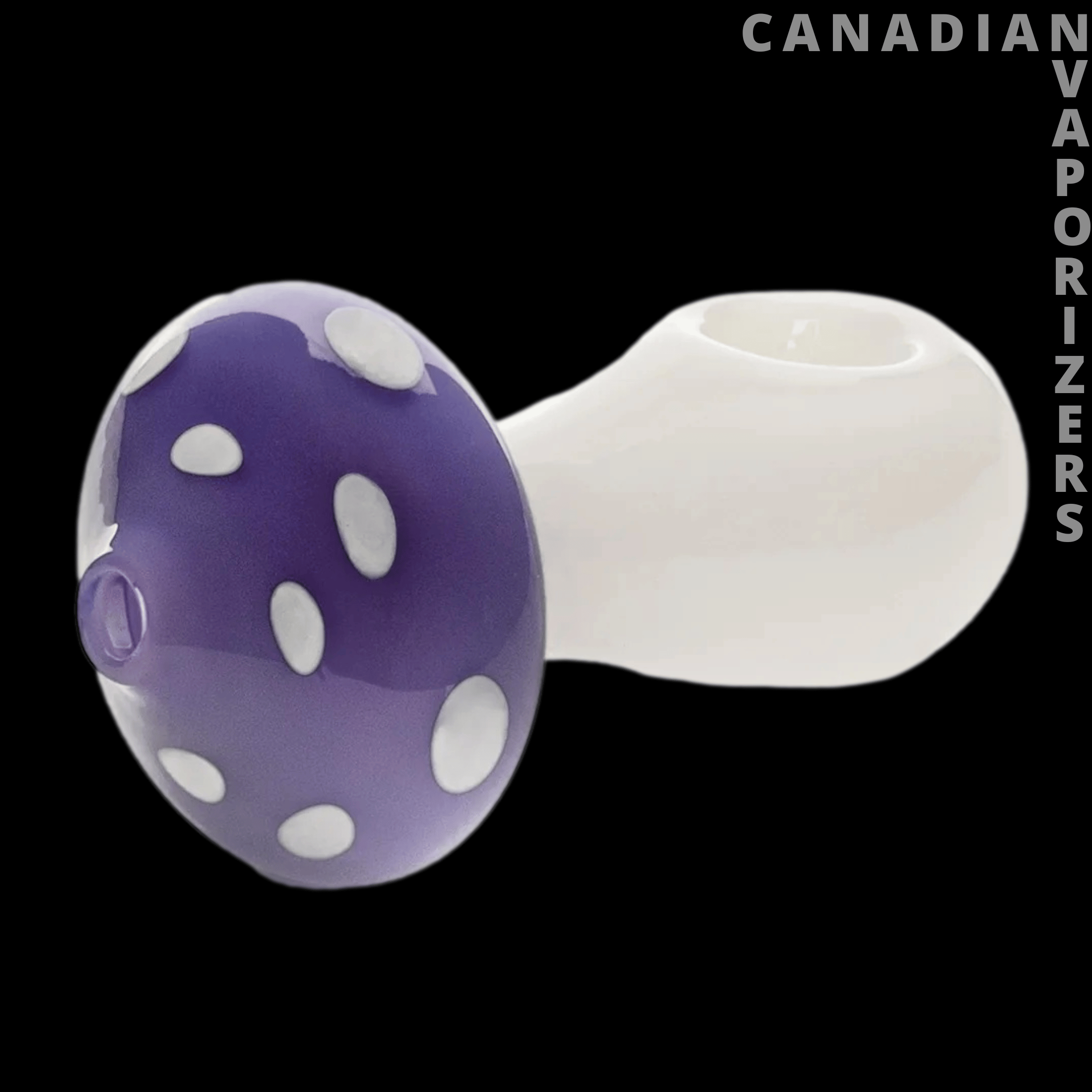 Red Eye Glass 3&quot; Amanita Hand Pipe