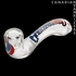 5.5" Steal Your Face Sherlock Hand Pipe - Canadian Vaporizers