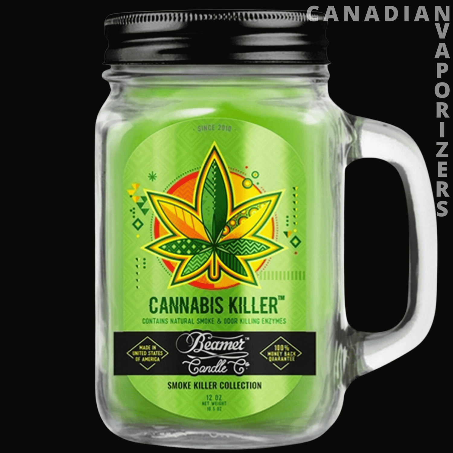 Beamer Candle Co 12oz Cannabis Killer Candle