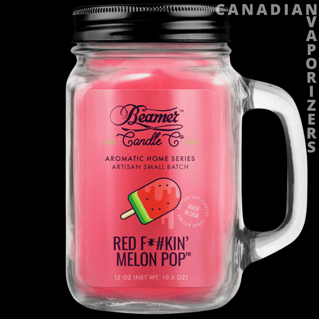 Beamer Candle Co 12oz Red F*