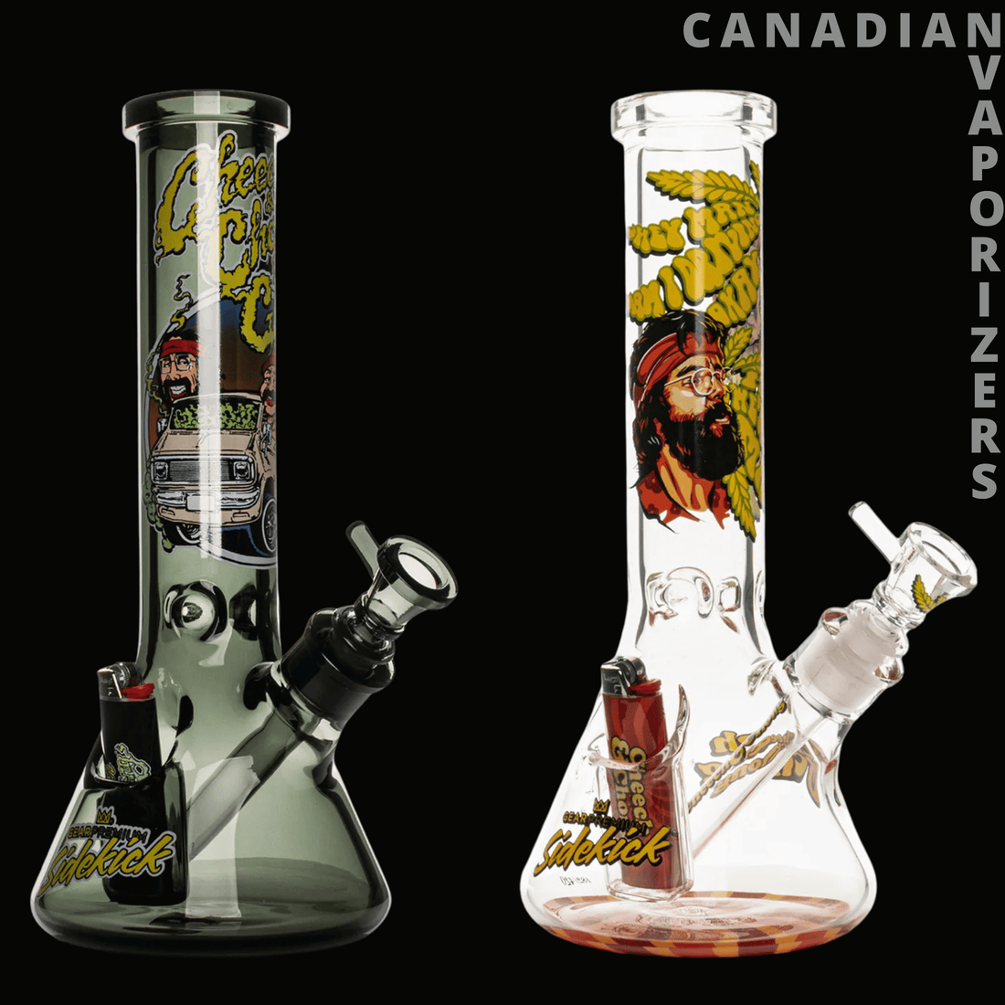 Cheech &amp; Chong Glass Sidekick Collaboration Bundle