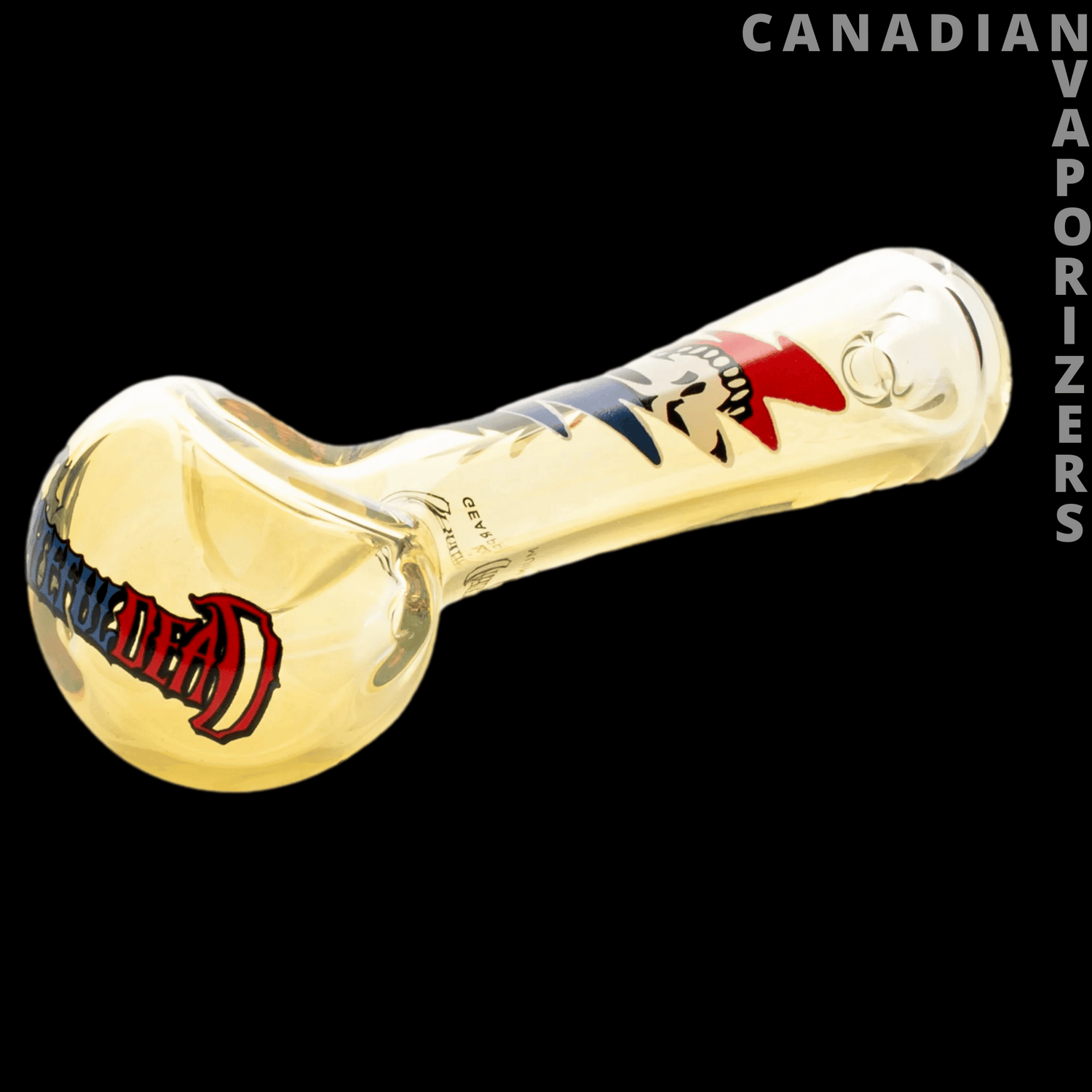 Gear Premium 4.5&quot; Colour Changing Stealie in Bolt Spoon Hand Pipe