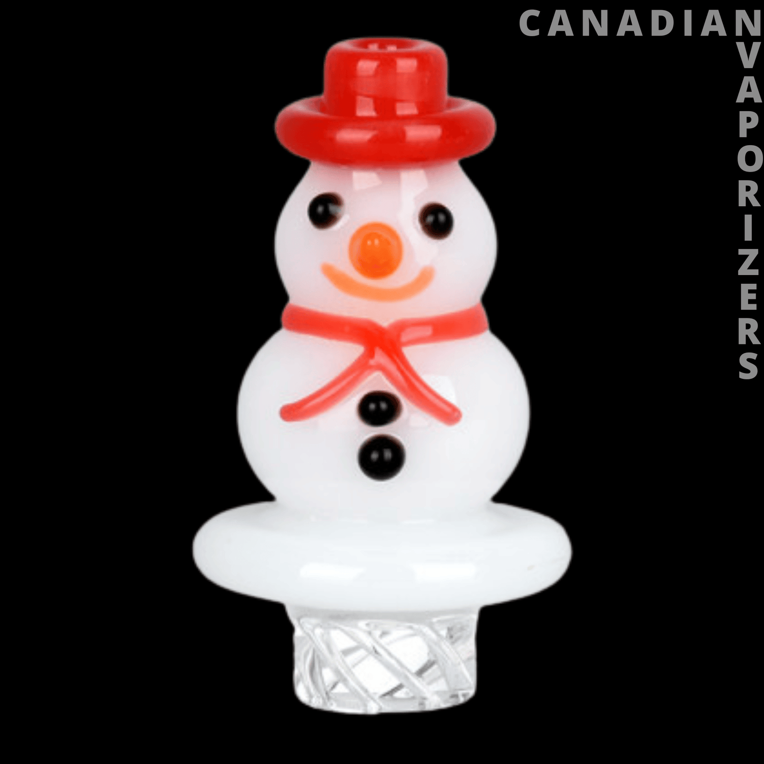 Happy Snowman Vortex Carb Cap