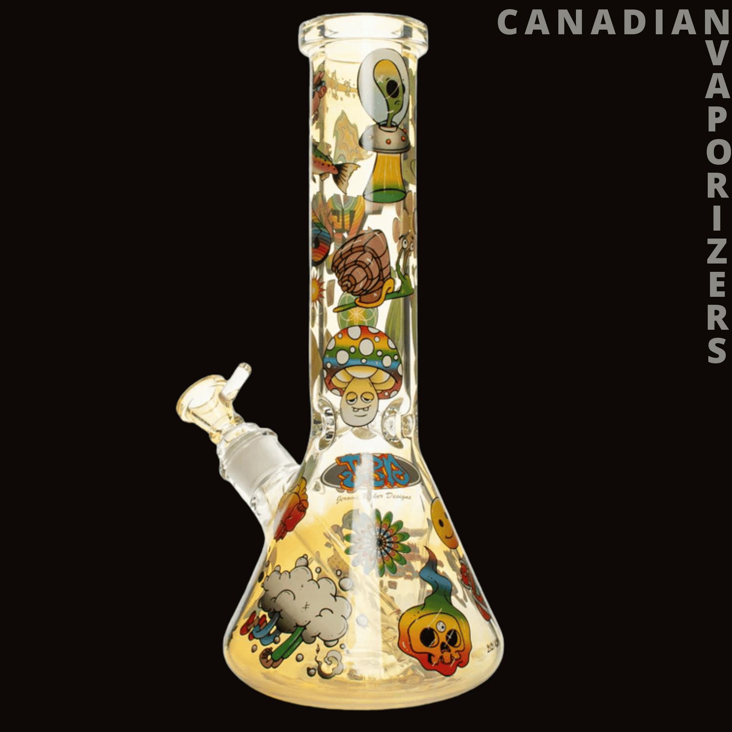 Jerome Baker 12&quot; 7mm Thick Jerome Baker Sidekick Water Pipe