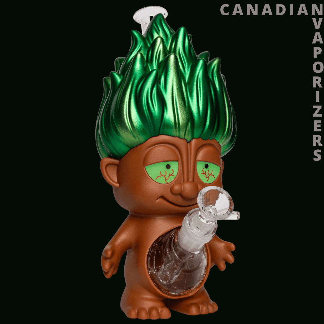 Lit Silicone 10" Troll Water Pipe