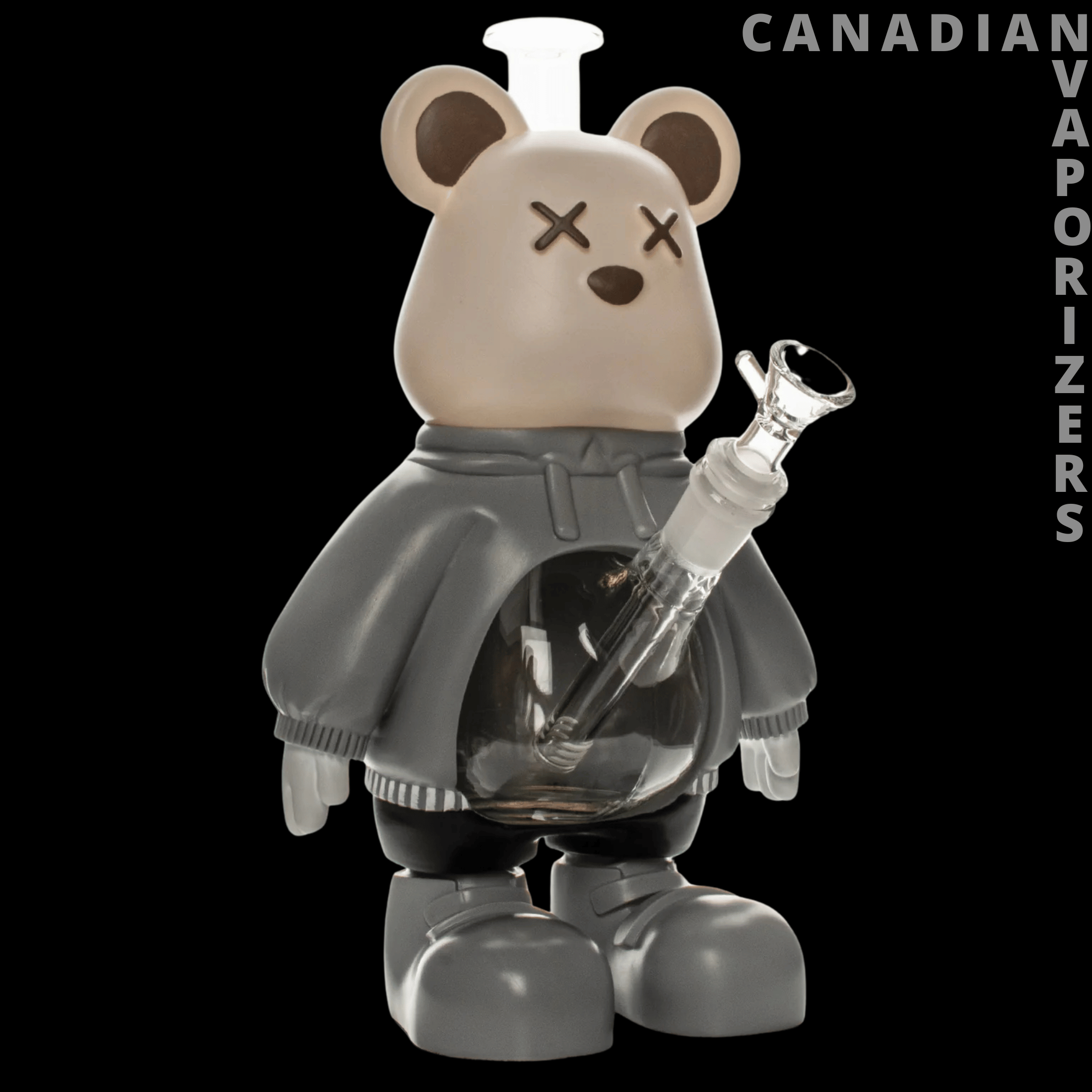 Lit Silicone 11.25&quot; X Bear Water Pipe