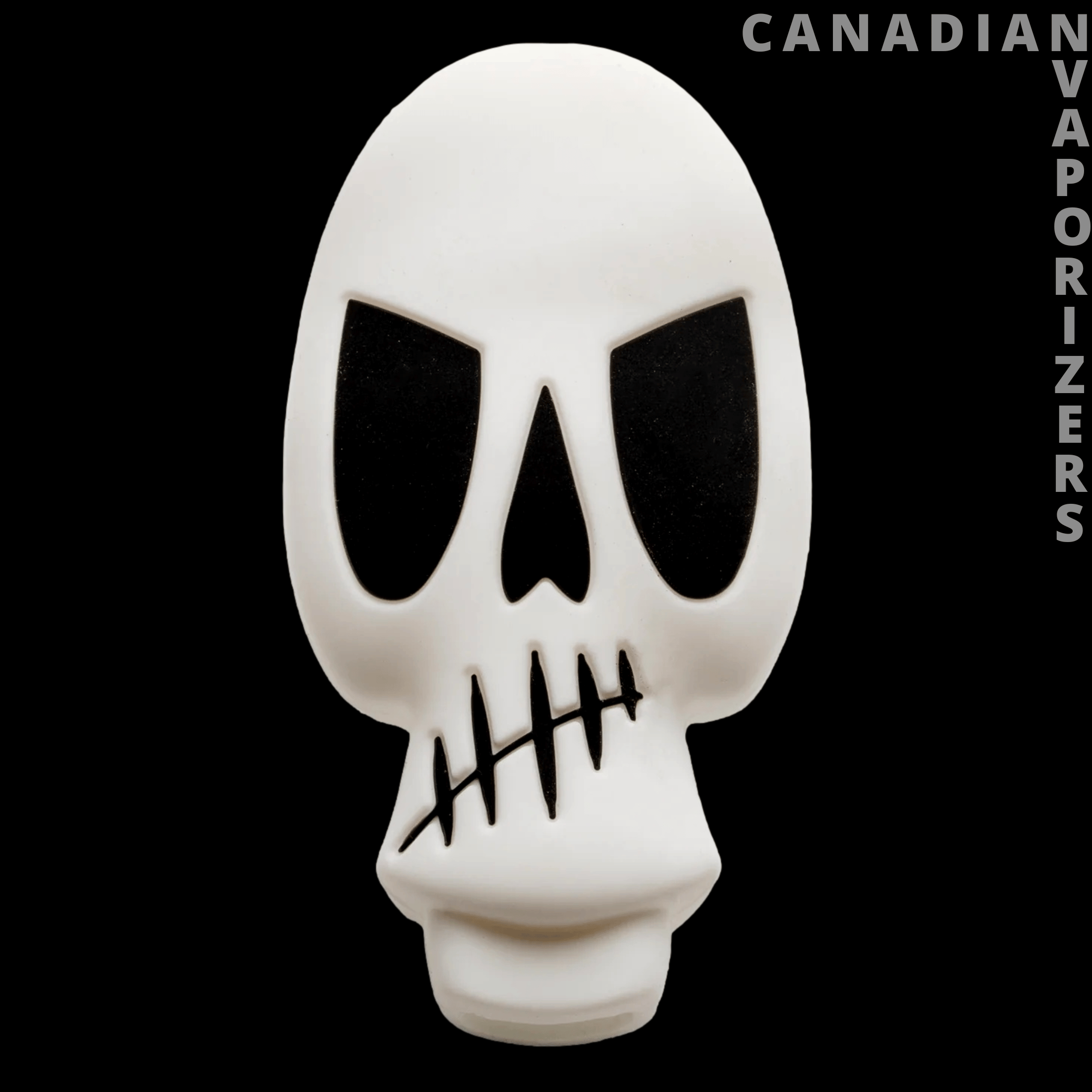 Lit Silicone 3.25&quot; Skull Hand Pipe