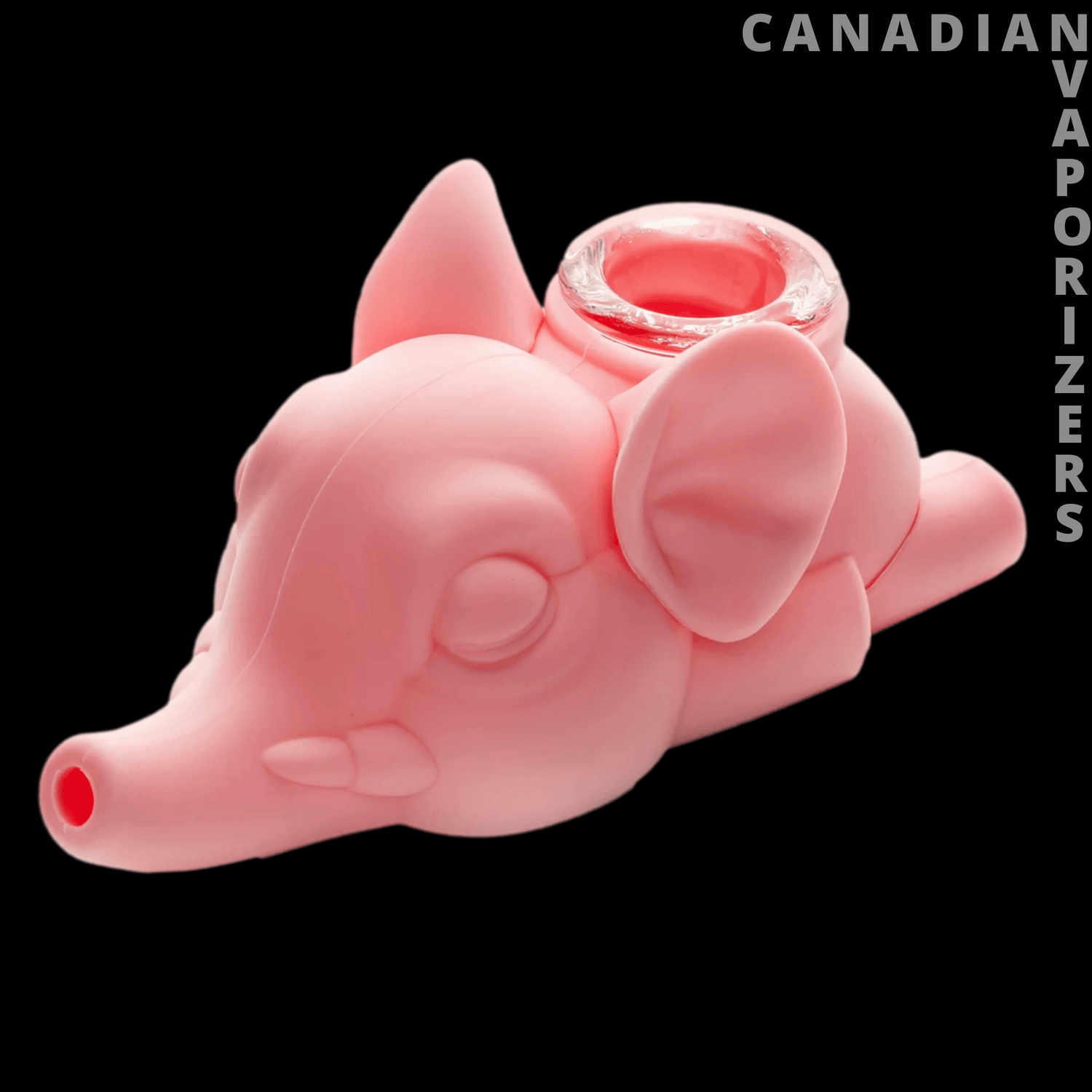 Lit Silicone 4&quot; Elephant Hand Pipe