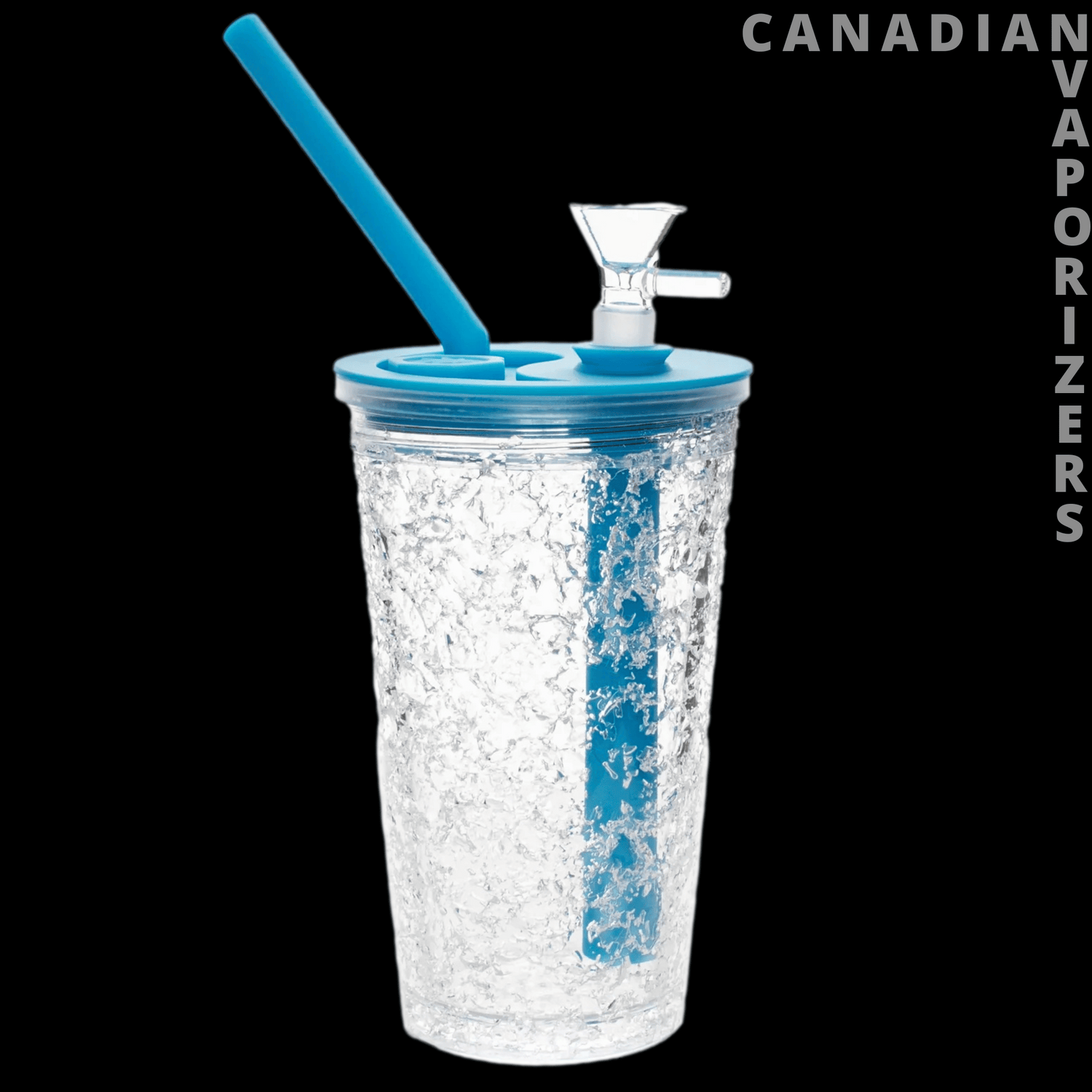 Lit Silicone 6.25" Freezer Cup Water Pipe