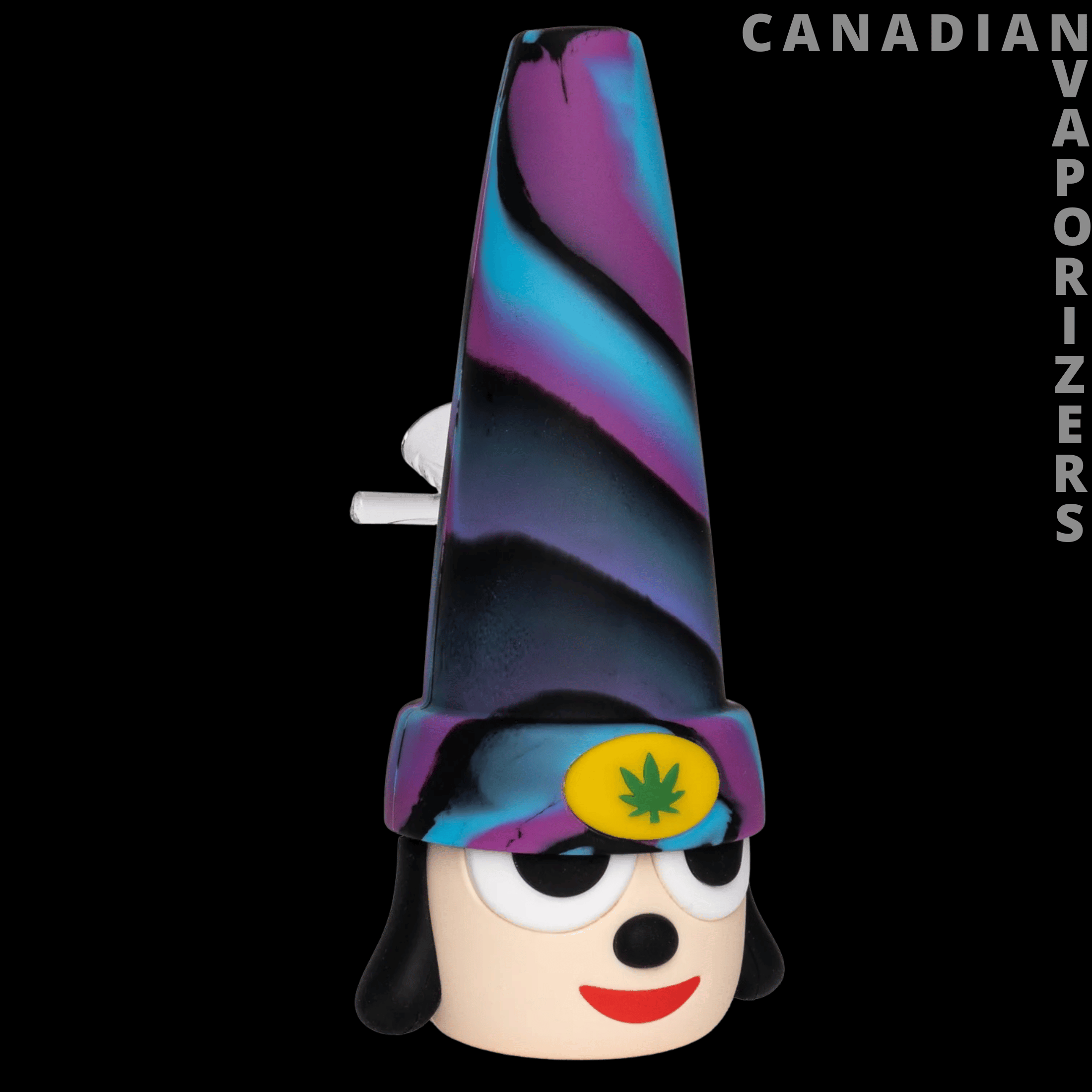 Lit Silicone 7" Sup Dog Water Pipe