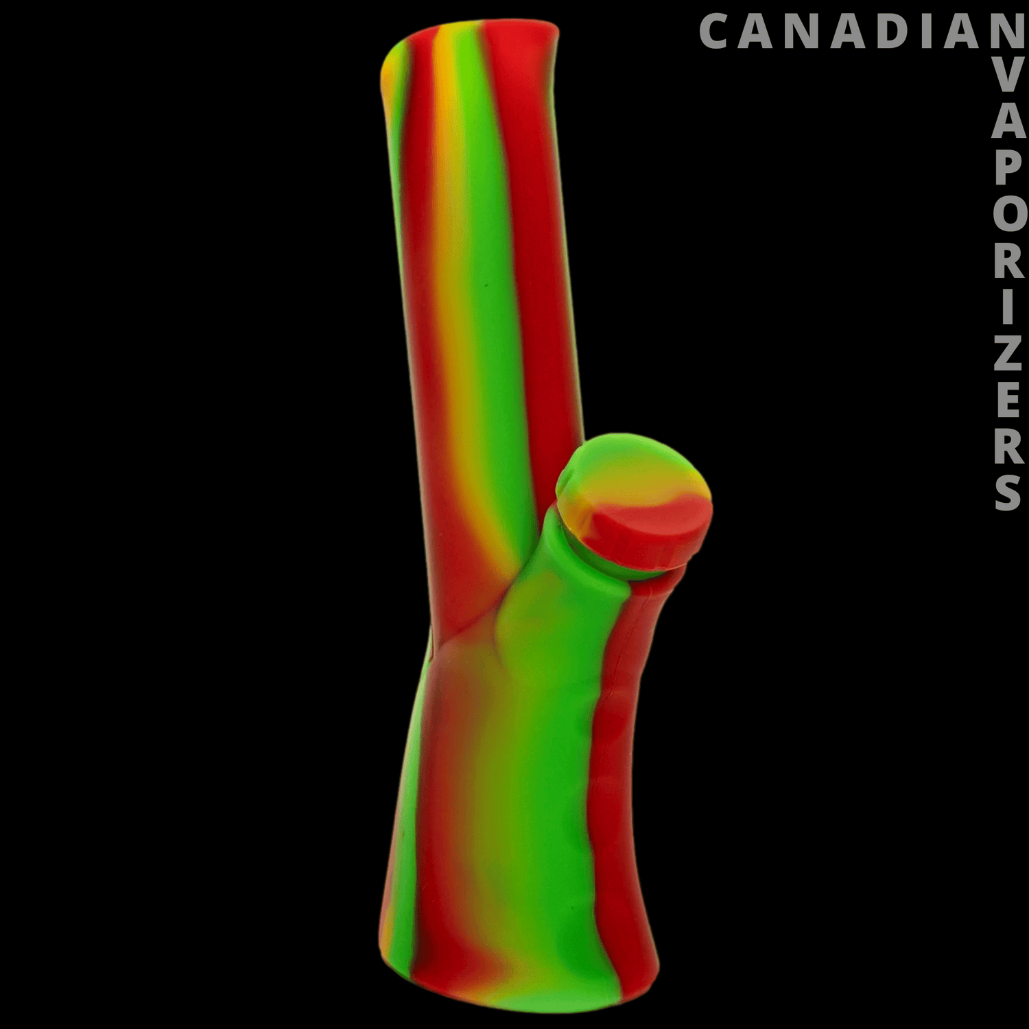 Lit Silicone 8.75" Deco Water Pipe