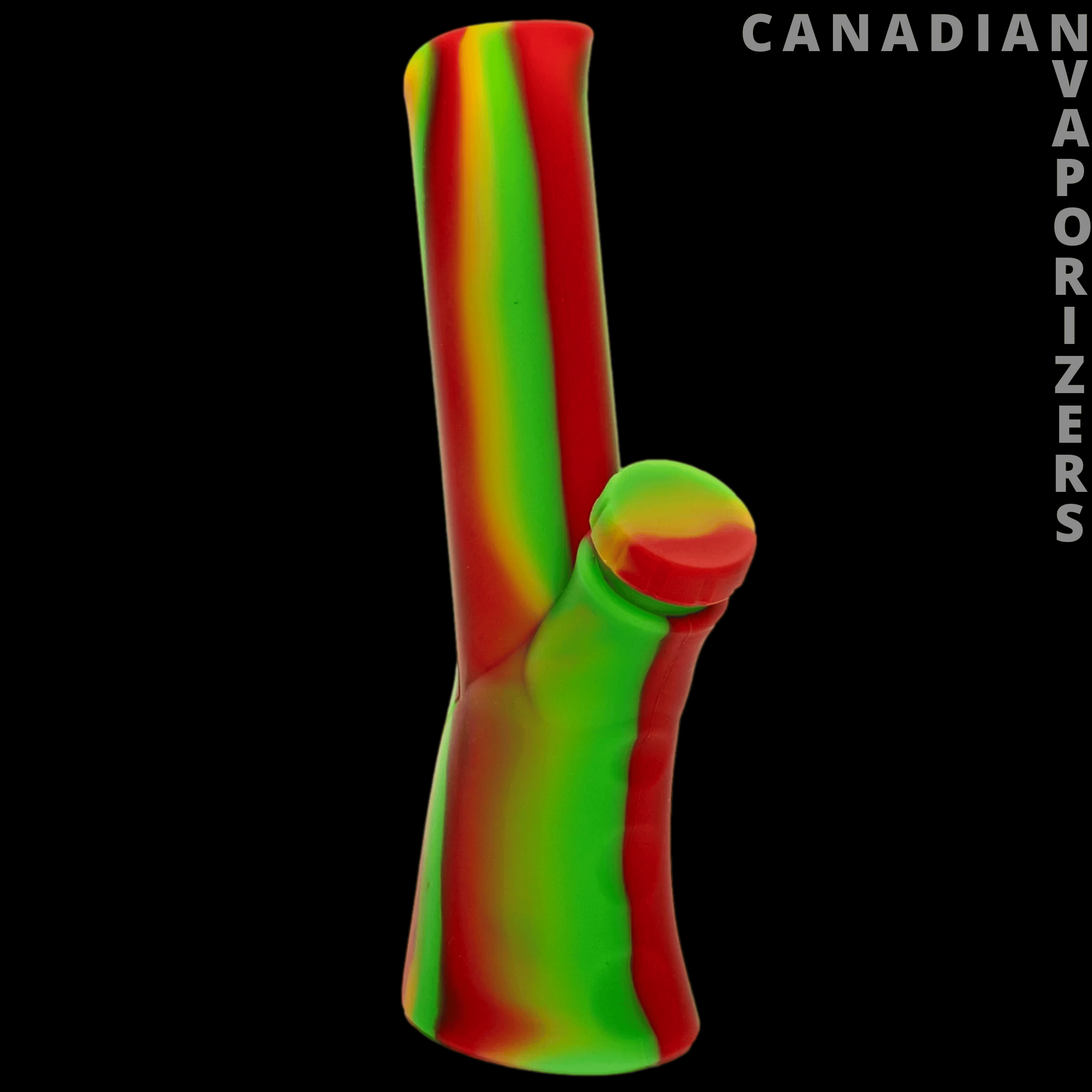 Lit Silicone 8.75" Deco Water Pipe