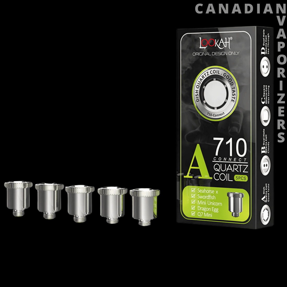 Lookah 710 Quartz Coils (Pack of 5)