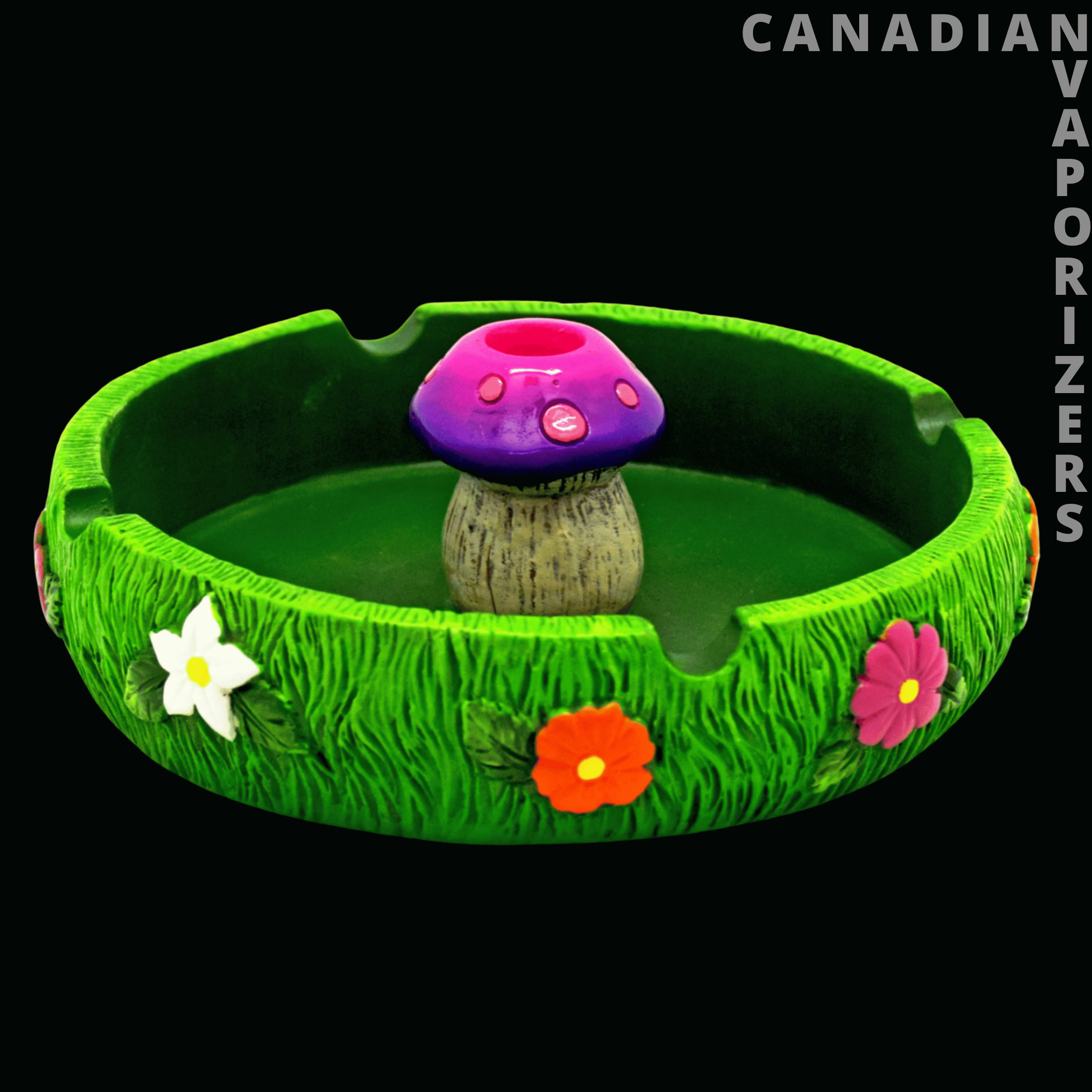 Mushroom Ashtray with Snuffer