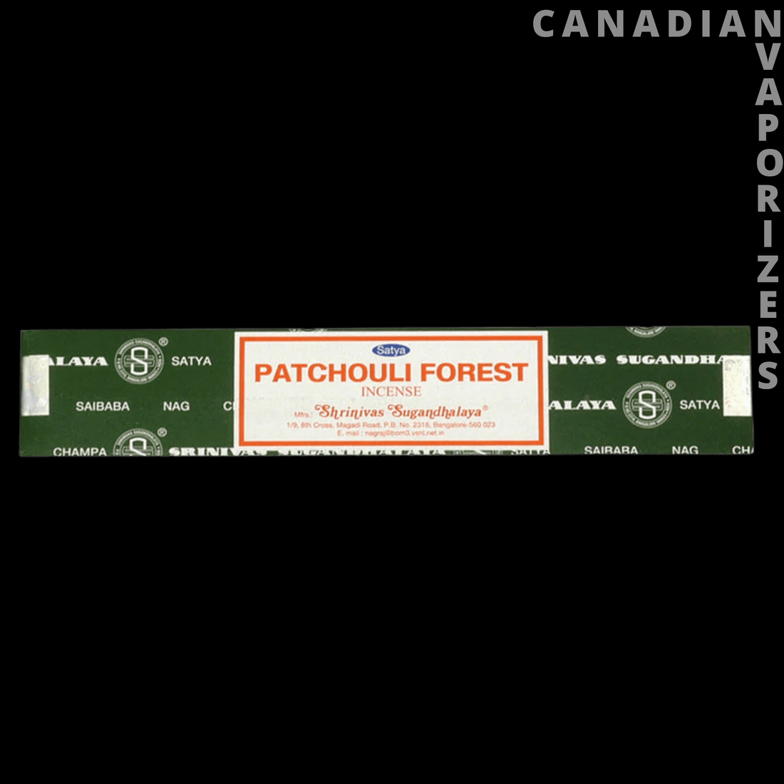 Patchouli Forest Incense (12 Packs of 15g)