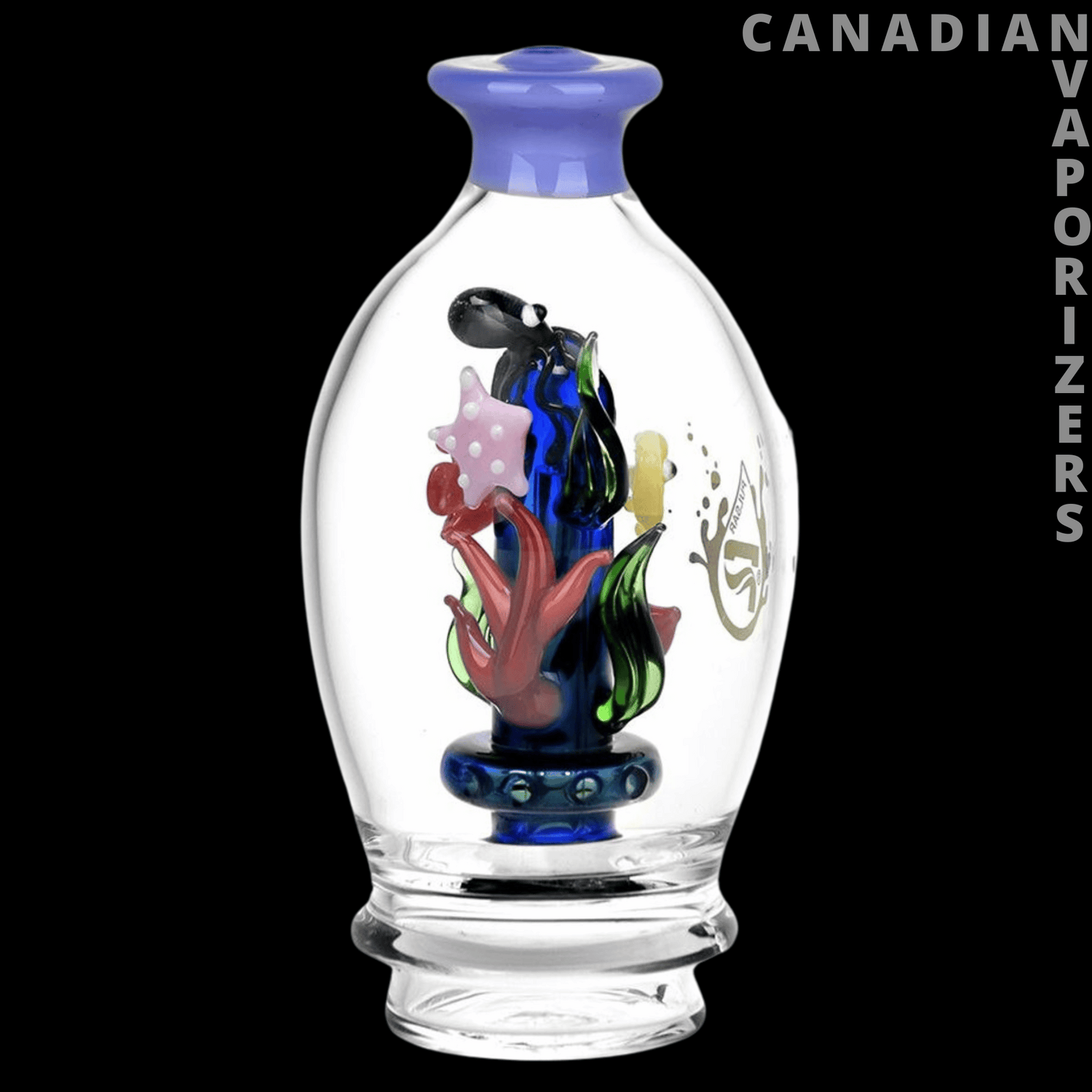 Puffco Peak Mouthpiece By Pulsar Coral Reef 5&quot;