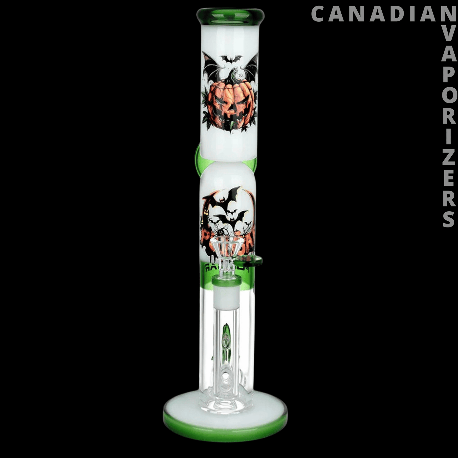 Pulsar 13&quot; Pulsar Double Stacked Halloween Glass Water Pipe / 14mm F