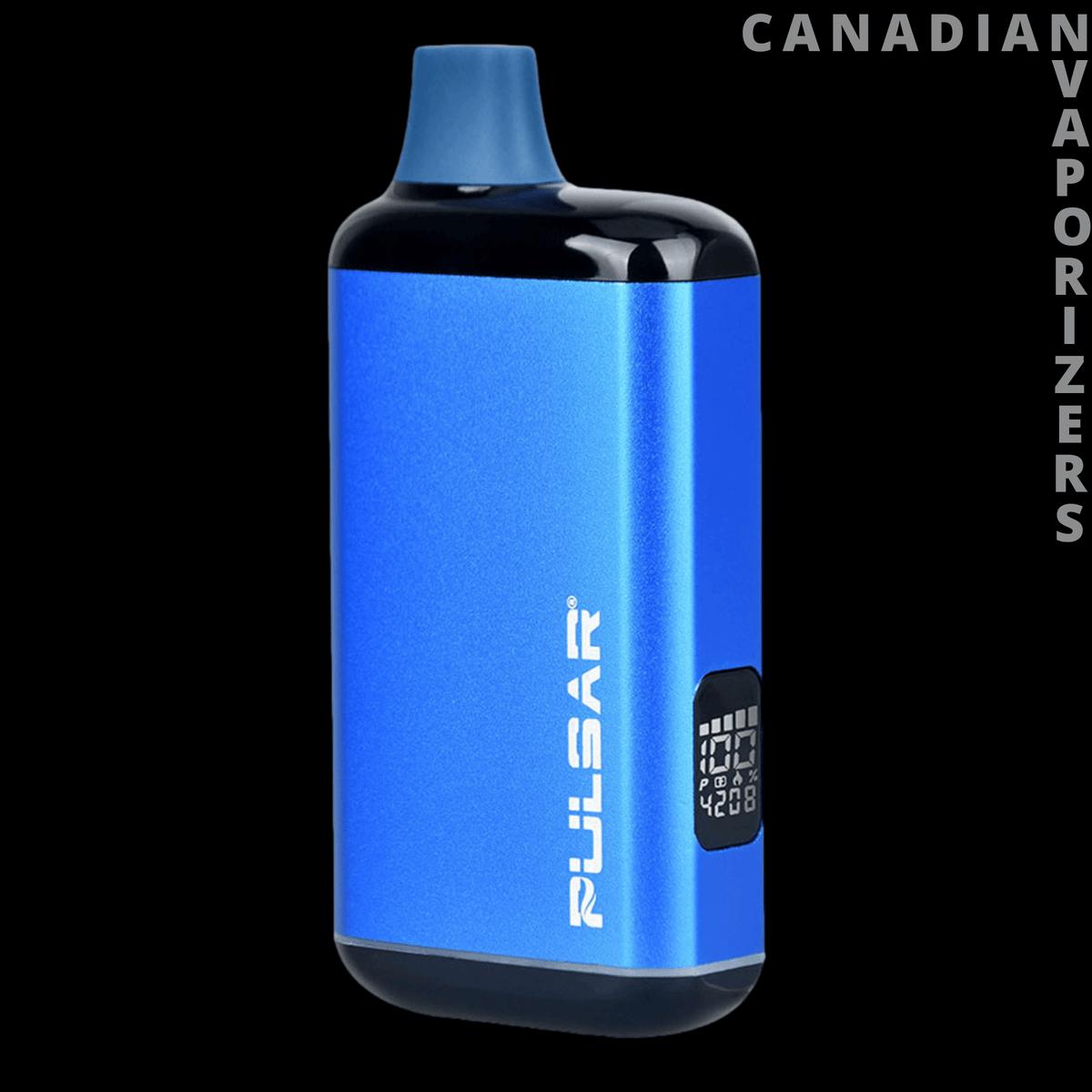 Pulsar 510 DL 2.0 Pro Battery - Blue Pulsar 510 DL 2.0 Pro battery with a compact rectangular body, black trim, and blue mouthpiece.