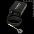 Pulsar Elite Series Mini eNail Kit - Black Pulsar Elite mini e-nail controller with coiled cable and silver heating coil.
