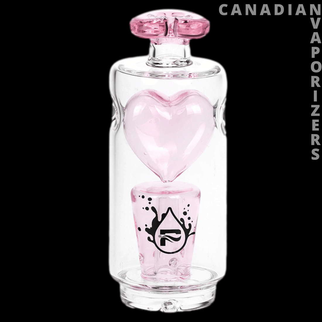 Pulsar Love Machine Puffco Peak Glass Bubbler Attachment 4.95"