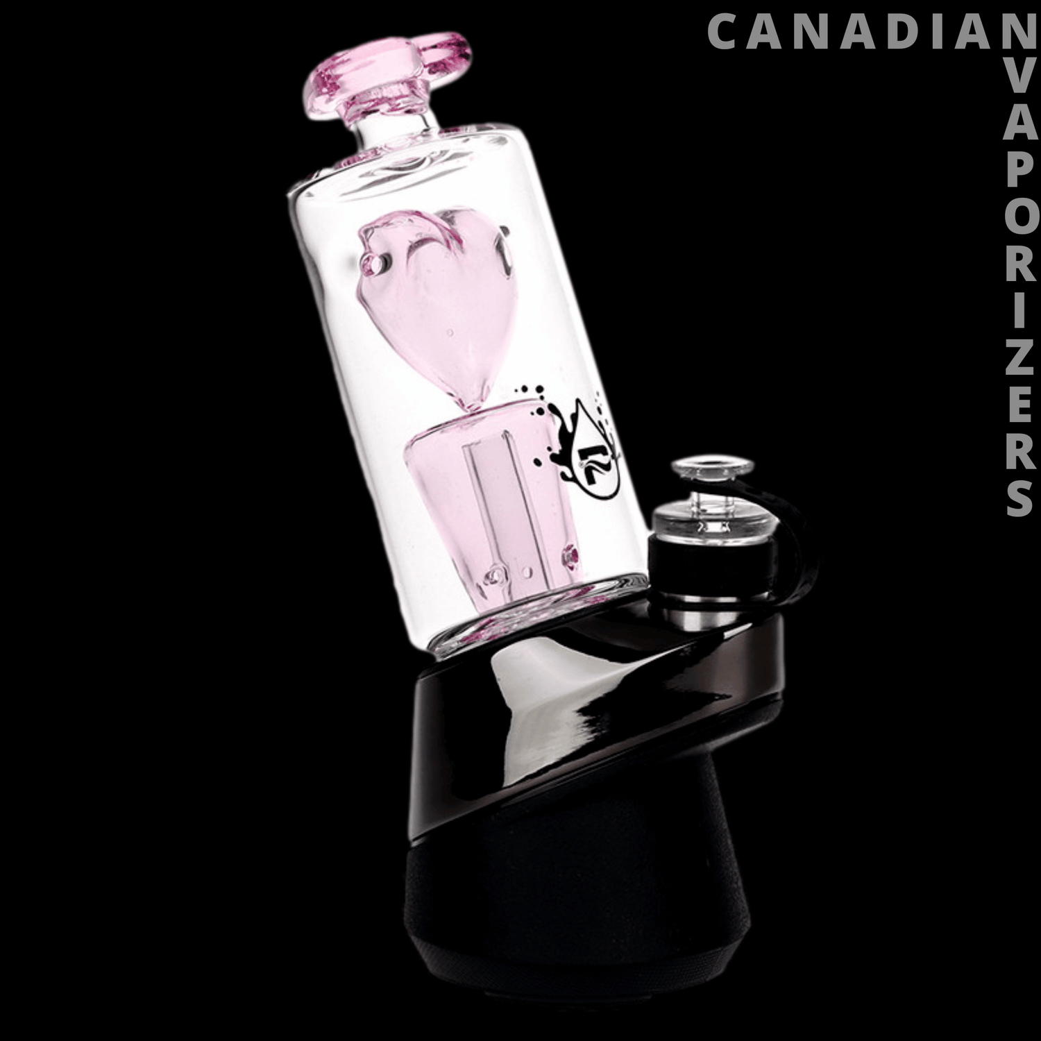 Pulsar Love Machine Puffco Peak Glass Bubbler Attachment 4.95"