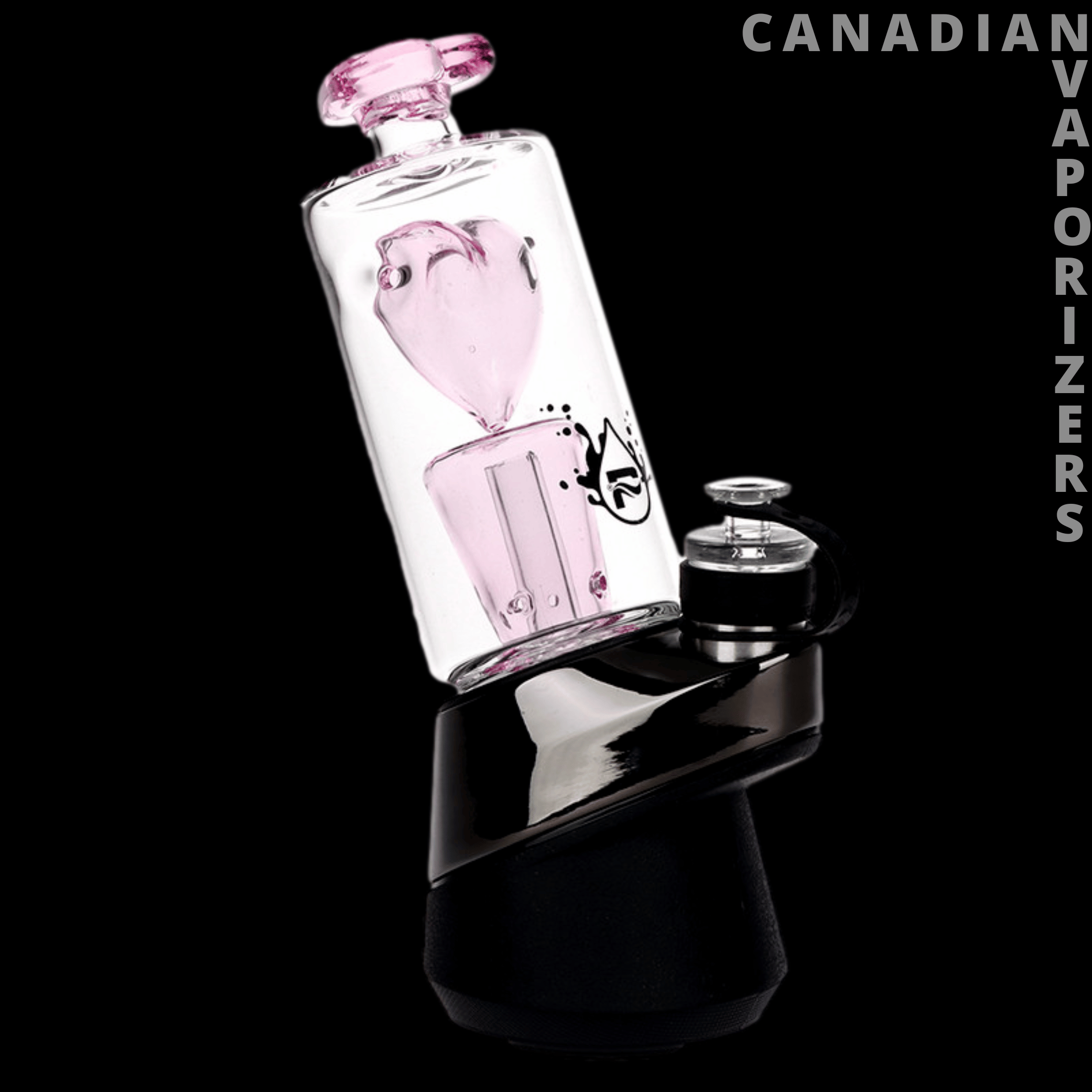 Pulsar Love Machine Puffco Peak Glass Bubbler Attachment 4.95"