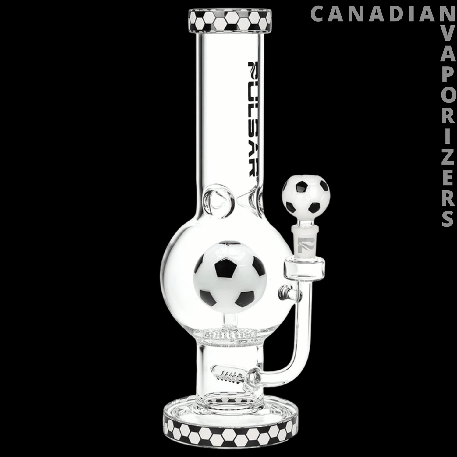 Pulsar Soccer Celebration Bubble Base Glass Water Pipe