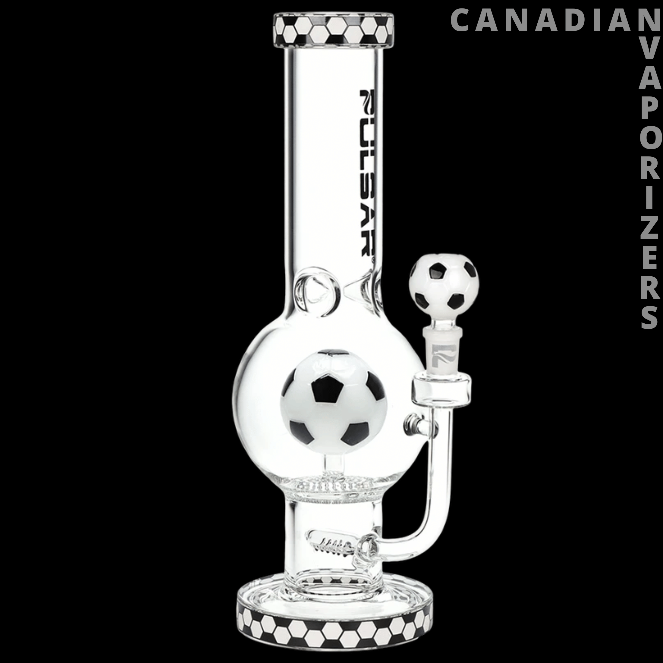 Pulsar Soccer Celebration Bubble Base Glass Water Pipe