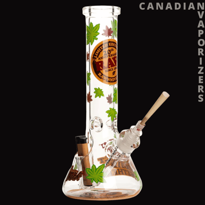 Raw 12" 7mm Thick 20th Anniversary Sidekick Water Pipe