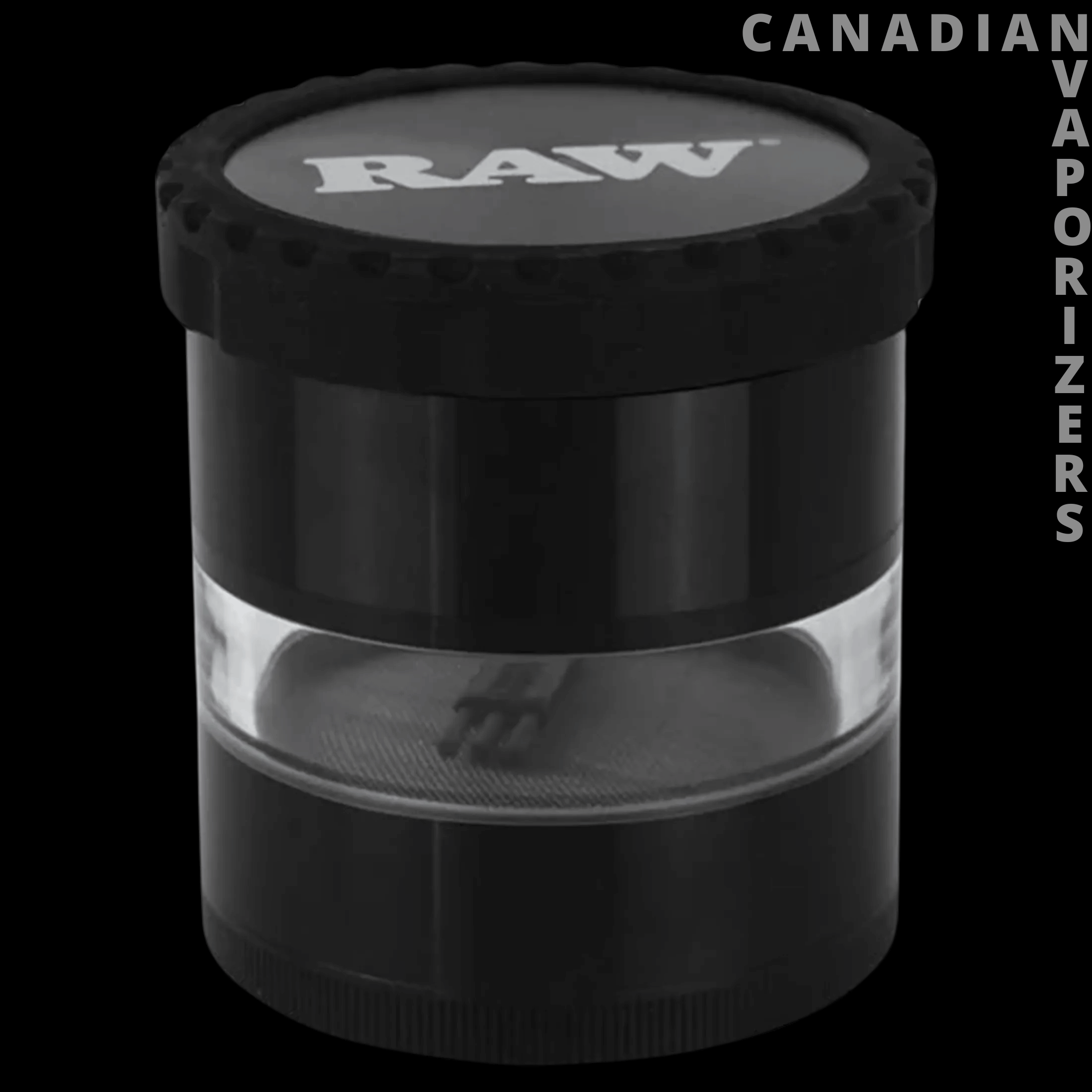 Raw 4-Piece Clear View Grinder