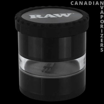 Raw 4-Piece Clear View Grinder