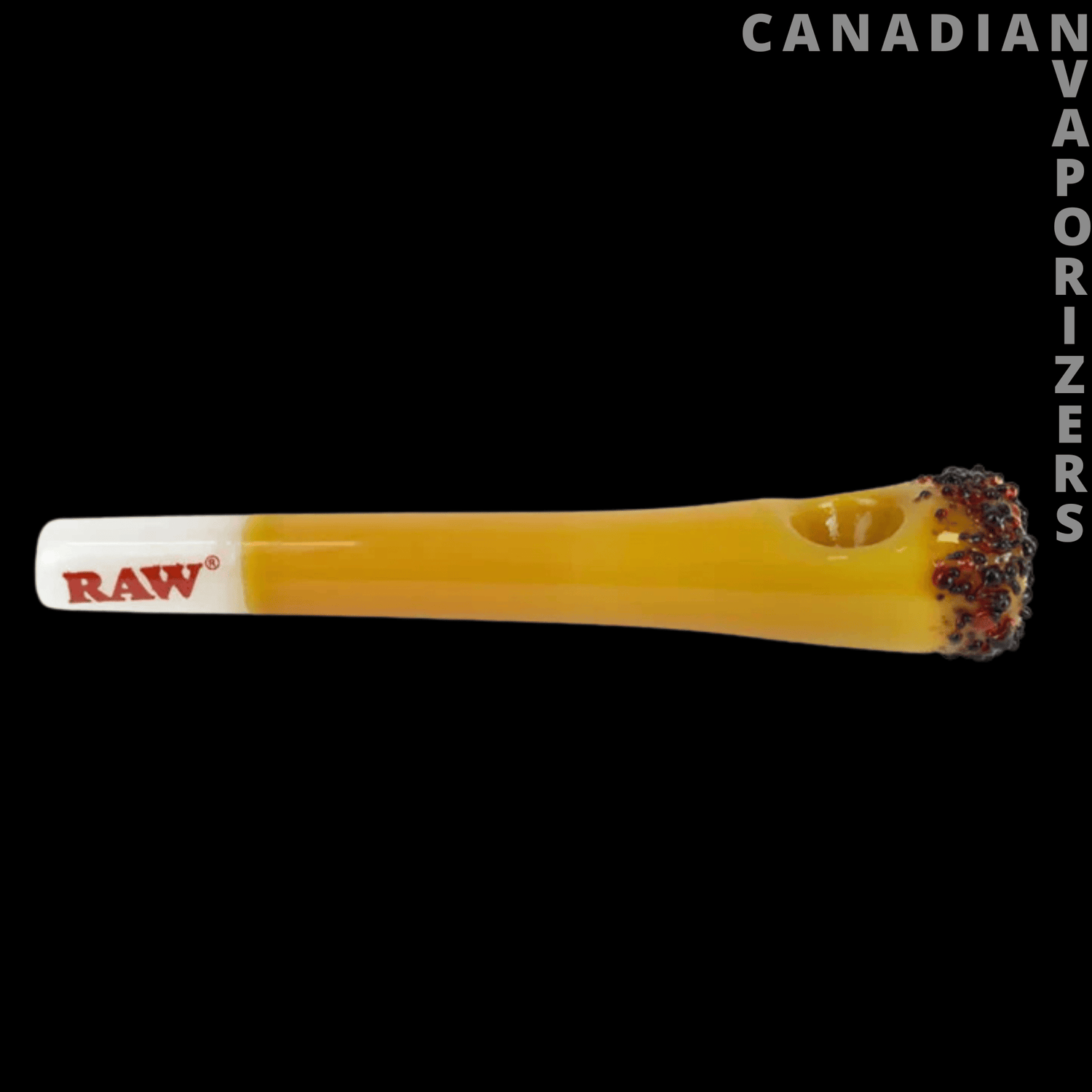 Raw 5" Cone Hand Pipe in Collectible Tin
