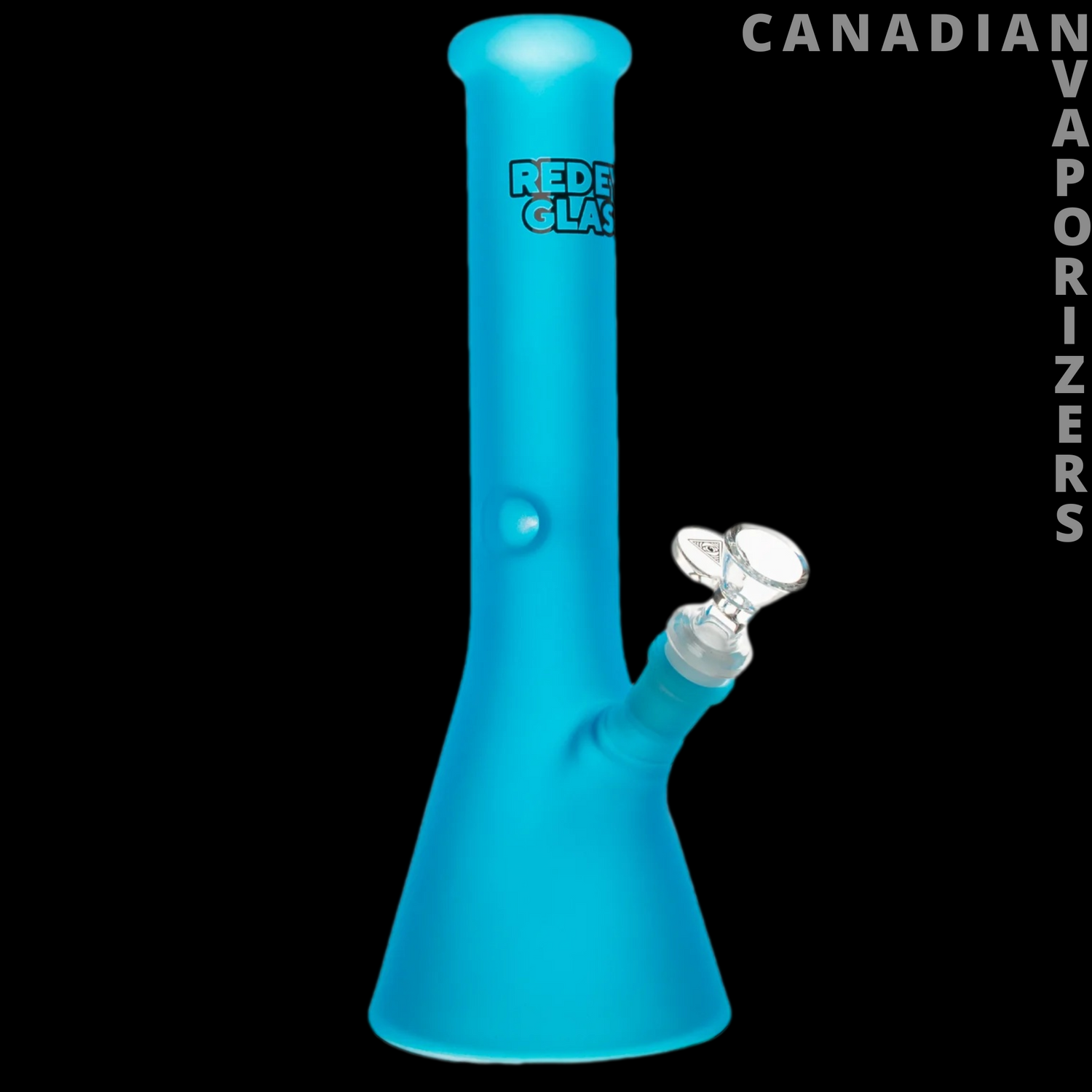 Red Eye Glass 12&quot; Frosted Beaker Base Water Pipe