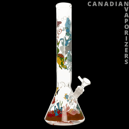 Red Eye Glass 15&quot; Reefer Madness Water Pipe