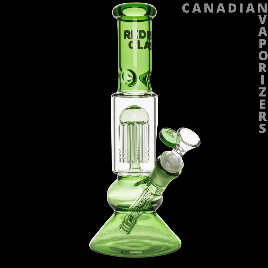 Red Eye Glass 10&quot; Blaze Water Pipe