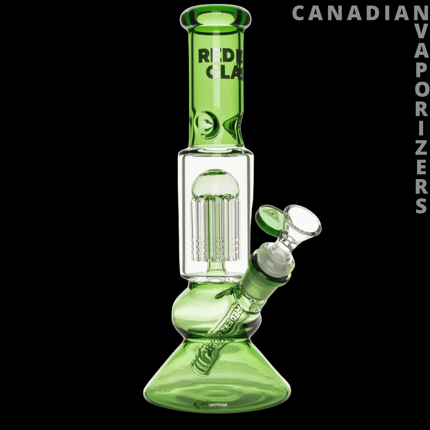 Red Eye Glass 10&quot; Blaze Water Pipe