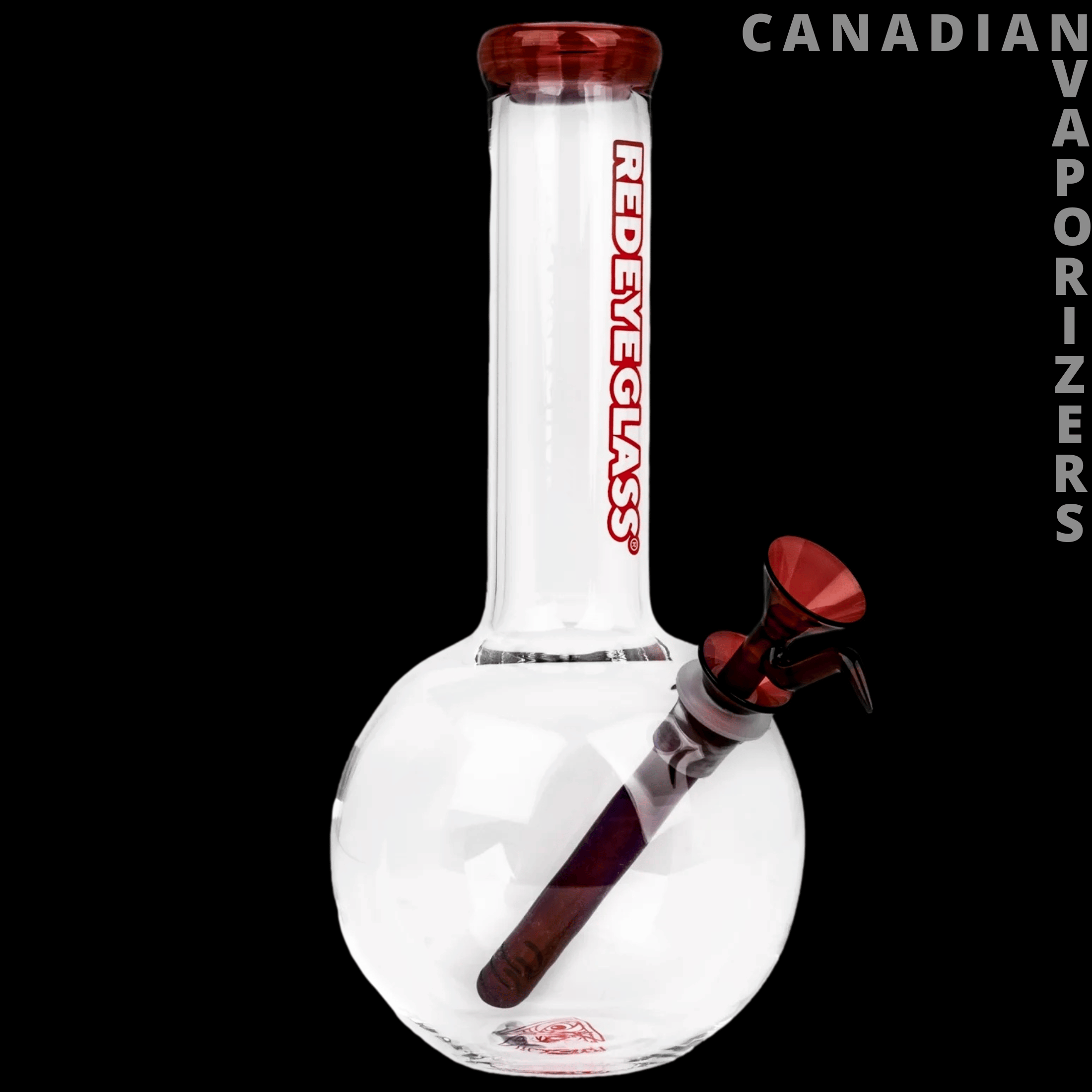 Red Eye Glass 10&quot; Little Bro Bubble Tube