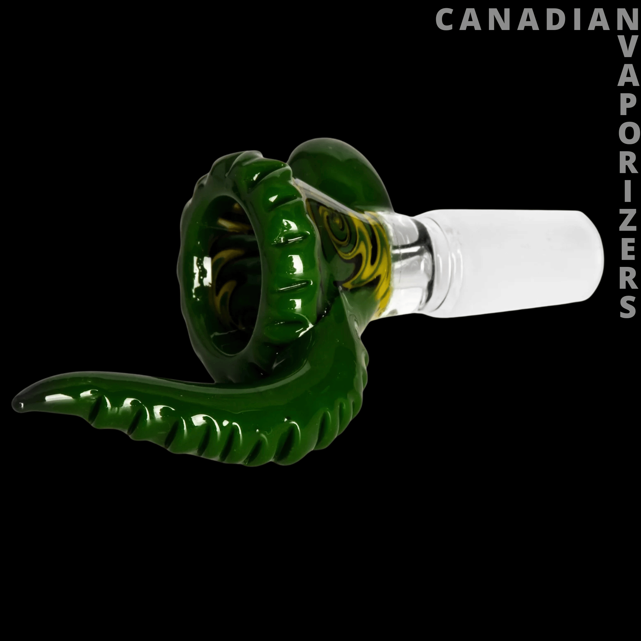 Red Eye Glass 14mm Wig-Wag Cone Pull-Out W/Marble