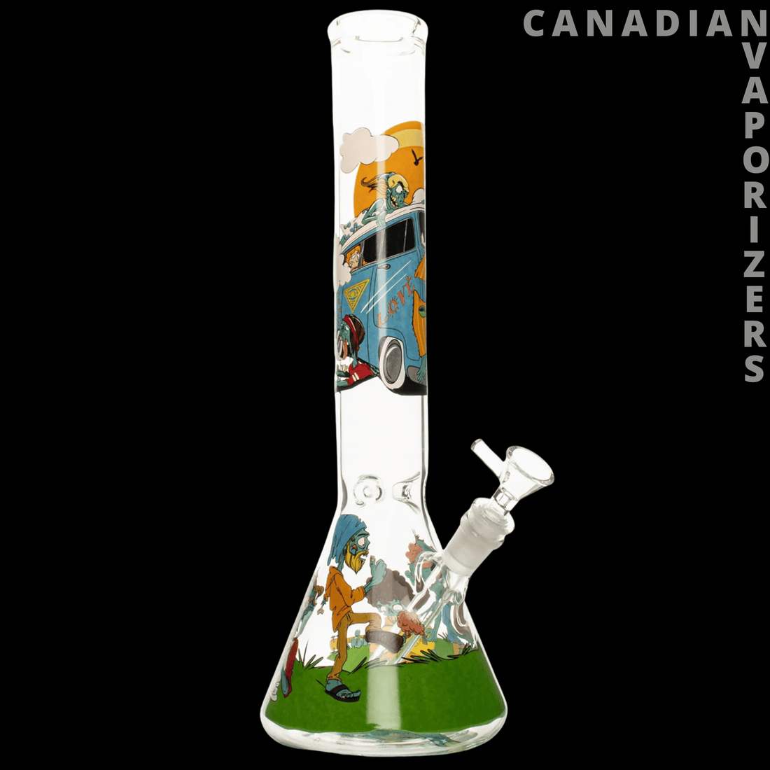 Red Eye Glass 15&quot; Bong of the Living Dead Water Pipe