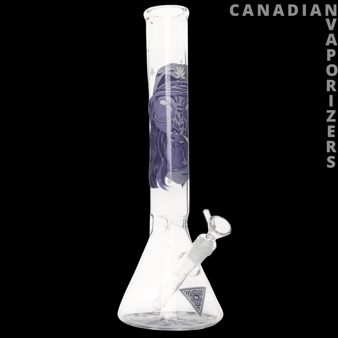 Red Eye Glass 15" Glow-in-the-Dark Extraterrestrial Water Pipe
