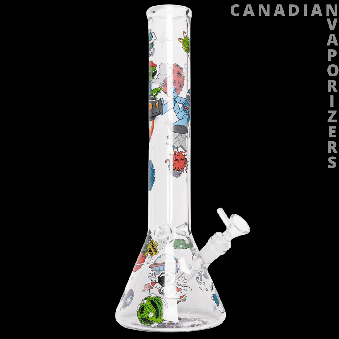 Red Eye Glass 15" Glow-in-the-Dark Lost in Space Water Pipe