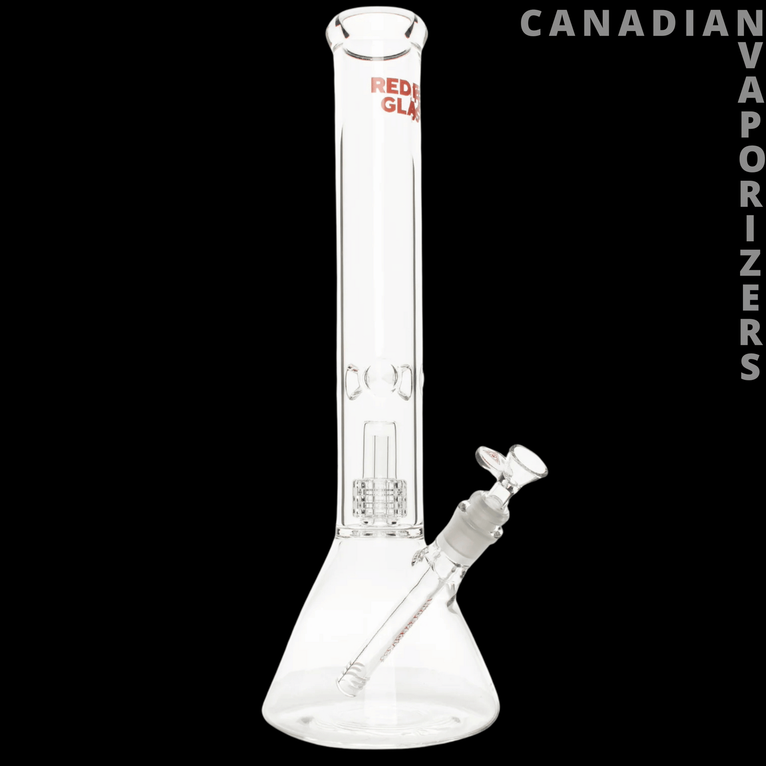 Red Eye Glass 16" Jammer Dual Chamber Matrix Perc Water Pipe